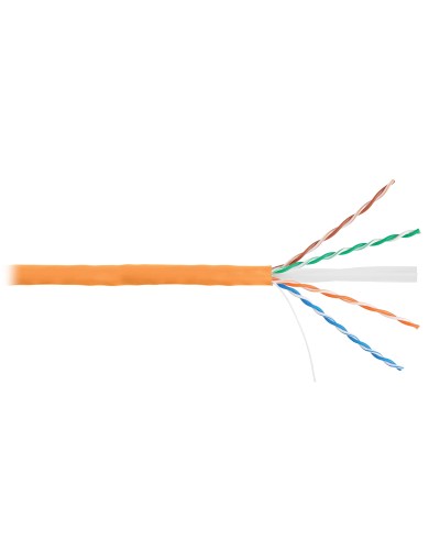 U/UTP 4pair, Cat6, Solid, In, нг(А)-HF (NMC 9140C-OR). Кабель «витая пара» (LAN) для структурированных систем связи. NIKOMAX в Севастополе
