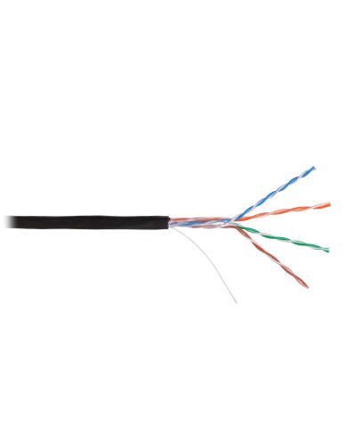 U/UTP 4pair, Cat5e, Solid, Out, нг(А)-HF (NMC 2100B-BK). Кабель «витая пара» (LAN) для структурированных систем связи. NIKOMAX в Севастополе