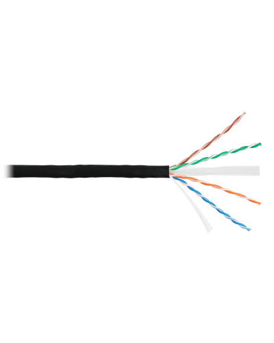 U/UTP 4pair, Cat6, Solid, Out, PVC (NMC 9140B-BK). Кабель «витая пара» (LAN) для структурированных систем связи. NIKOMAX в Севастополе