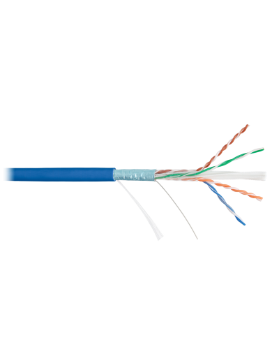 F/UTP 4pair, Cat6, Solid, In, нг(А)-HF (NMC 4240C-BL). Кабель «витая пара» (LAN) для структурированных систем связи. NIKOMAX в Севастополе