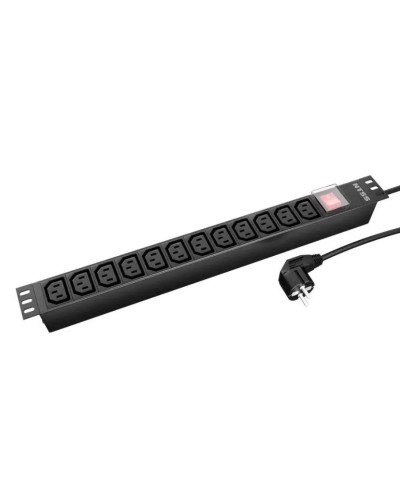 NTSS-PDU-DA2039 гор.размещ. 12xC13 базовые 16A Schuko 2м. Блок розеток 19. NTSS в Севастополе