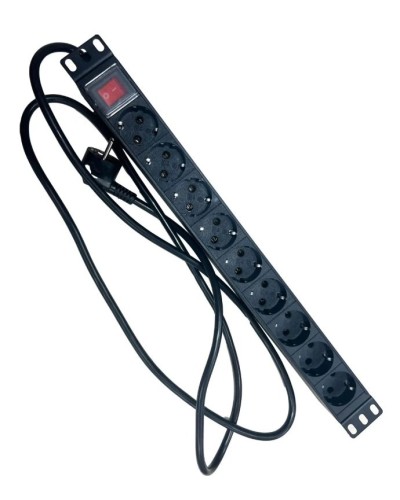 NTSS-PDU-DA2036 гор.размещ. 9xSchuko базовые 16A Schuko 2м. Блок розеток 19. NTSS в Севастополе