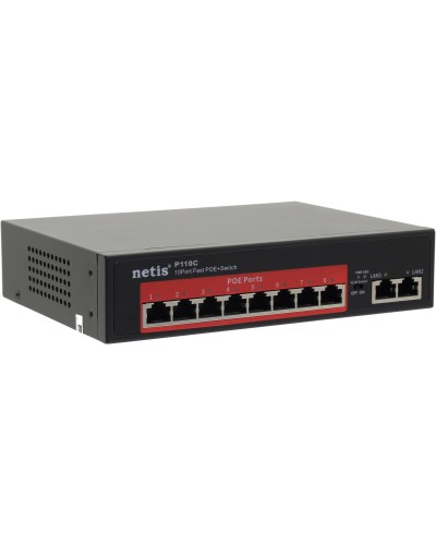 Netis P110C. Коммутатор сетевой PoE неуправляемый. Netis в Севастополе