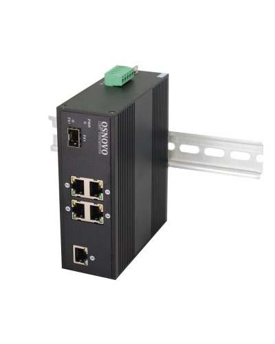 SW-40501/IC. Промышленный PoE коммутатор Fast Ethernet на 6 портов. OSNOVO в Севастополе