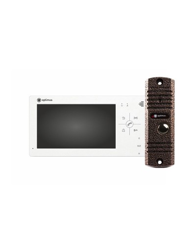 VM-7.0 (w)+ DS-700L (медь). Комплект видеодомофона. Optimus в Севастополе