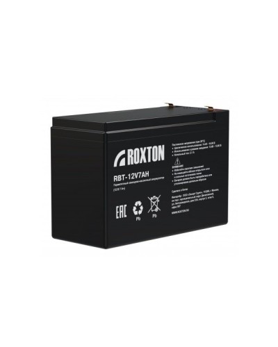 RBT-12V7AH. Аккумулятор герметичный свинцово-кислотный. ROXTON в Севастополе