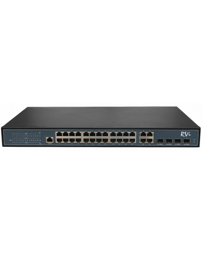 RVi-1NSM24G-4C. Коммутатор с питанием по PoE. RVi в Севастополе