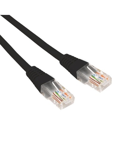 Патч-корд U/UTP CAT 6, RJ45-RJ45, 26AWG, LSZH, черный, 1м REXANT (02-0292-1). Патч-корд UTP. Rexant в Севастополе