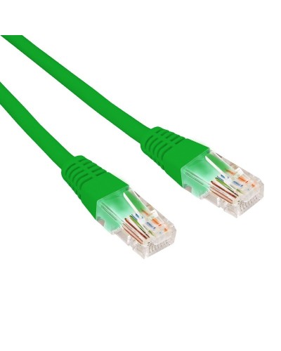 Патч-корд U/UTP CAT 6, RJ45-RJ45, 26AWG, LSZH, зеленый, 0.5м REXANT (02-0296-05). Патч-корд UTP. Rexant в Севастополе