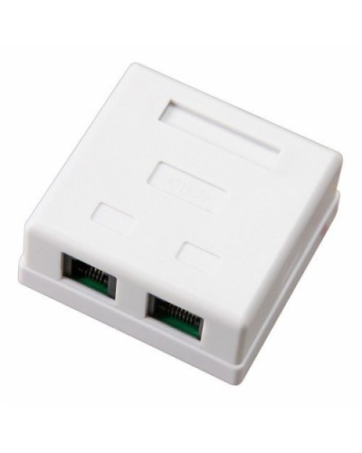 Розетка компьютерная внешняя 2-порта, UTP RJ-45 (8P8C), CAT 5e REXANT (03-0151): Розетка RJ-45 в Севастополе