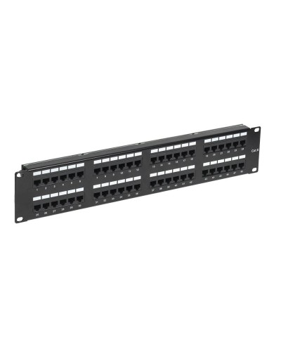 Панель коммутационная с кабельными органайзерами 19", 2U, 48 портов, RJ-45, CAT 6, UTP REXANT PRO (02-0232): Патч-панель 19" в Севастополе