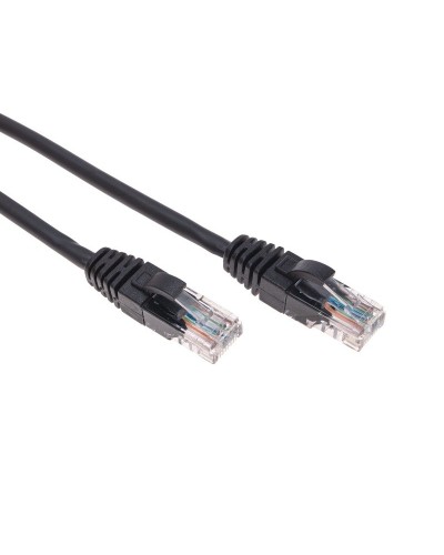 Патч-корд U/UTP, CAT 5e, RJ45-RJ45, 26AWG, LSZH, черный, 3м  REXANT (02-0102-3). Патч-корд UTP. Rexant в Севастополе