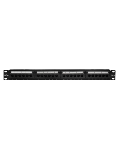 Патч-панель 19", 24хRJ-45, UTP, Cat.5e, 1U (10-0403): Патч-панель 19'' в Севастополе