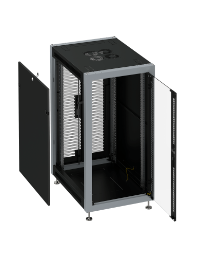 SL 6618.914 (8202s). Шкаф телекоммуникационный 19 напольный 18U. SYSMATRIX в Севастополе