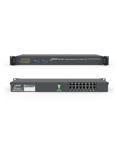 SNA-1600. Коммутатор на 16 портов. Sonar в Севастополе