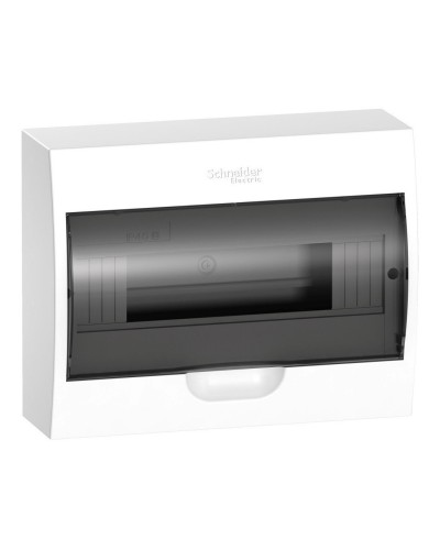 City9 Box 12 модулей навесной с прозрачной дверцей (EZ9E112S2SRU). Щиток модульный. Systeme Electric в Севастополе
