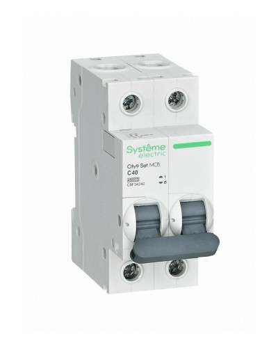 City9 Set 2P 40А 4.5kA С (C9F34240). Автоматический выключатель. Systeme Electric в Севастополе