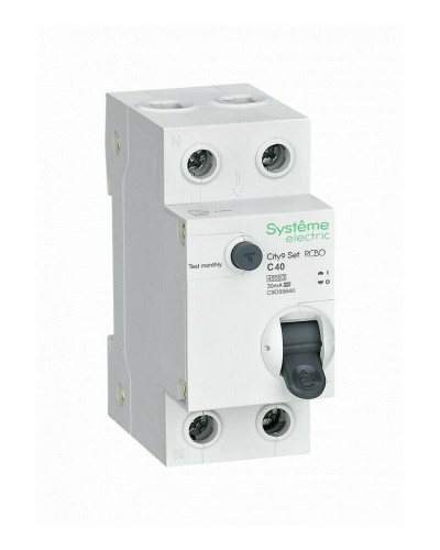 City9 Set 1P+N С 40А 4.5kA 30мА A 230В (C9D55640). Автоматический выключатель дифференциального тока. Systeme Electric в Севастополе