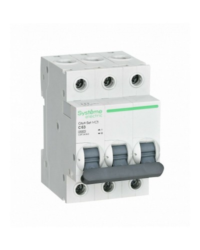 City9 Set 3P 63А 4.5kA С (C9F34363). Автоматический выключатель. Systeme Electric в Севастополе