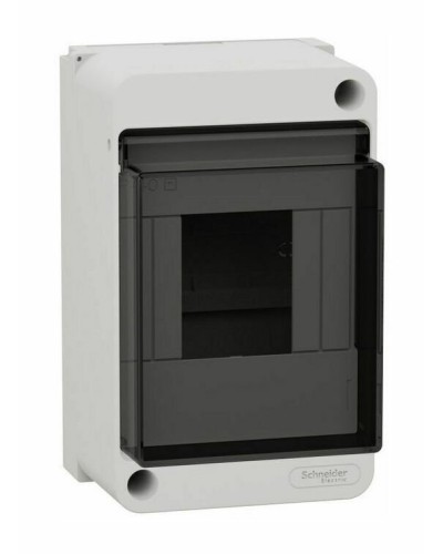 City9 Box 4 модуля навесной с прозрачной дверцей (EZ9EAB104). Щиток модульный. Systeme Electric в Севастополе