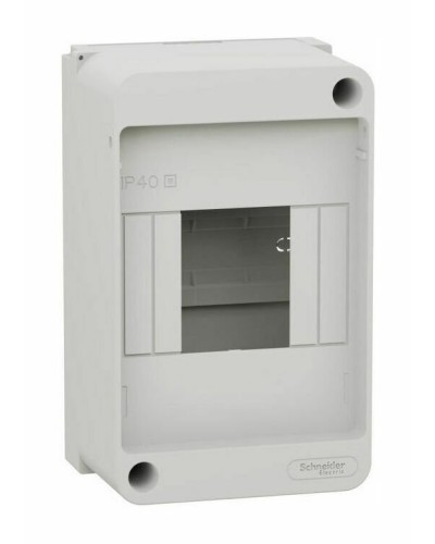 City9 Box XS 4 модуля без дверцы, белый (EZ9EAA104). Щиток модульный. Systeme Electric в Севастополе