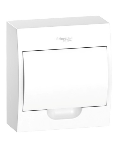 City9 Box 8 модулей навесной с белой дверцей (EZ9E108P2SRU). Щиток модульный. Systeme Electric в Севастополе