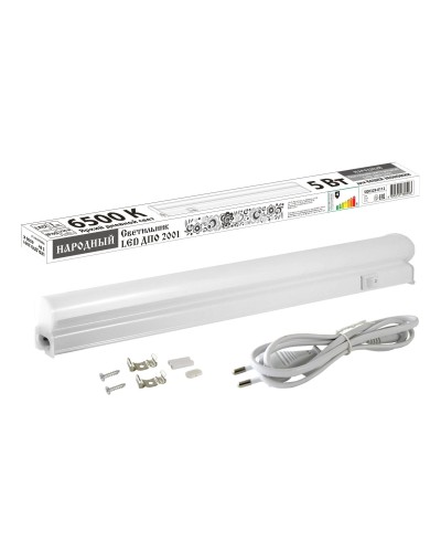ДПО 2001 5 Вт, 6500К, IP40 (SQ0329-0112). Светильник LED. TDM ЕLECTRIC в Севастополе