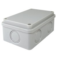Коробка ОП 120х80х50мм, крышка, IP55, 6 вх., без гермовводов (SQ1401-0825). Распаячная коробка. TDM ЕLECTRIC