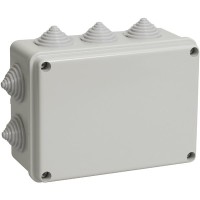 Коробка ОП 150х110х70мм, крышка, IP44, 10 гермовводов (SQ1401-1241). Распаячная коробка. TDM ЕLECTRIC