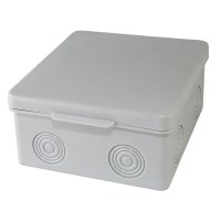 Коробка ОП 100х100х55мм, крышка, IP54, 8вх., без гермовводов (SQ1401-0813). Распаячная коробка. TDM ЕLECTRIC