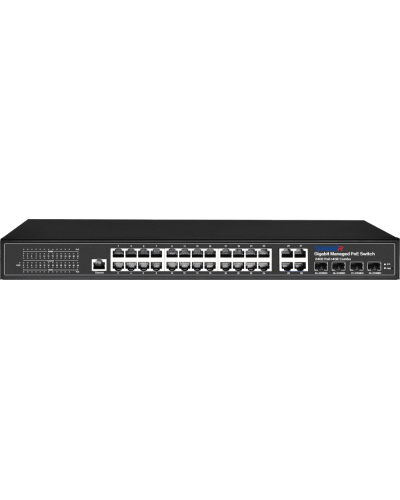 TR-NS24284C-400-24PoE. Коммутатор с PoE. Trassir в Севастополе