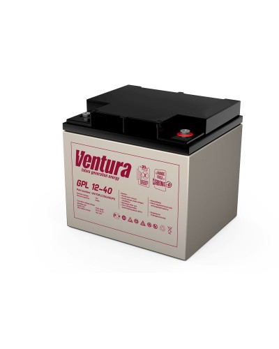 Ventura GPL 12-40. Аккумулятор герметичный свинцово-кислотный. Ventura в Севастополе