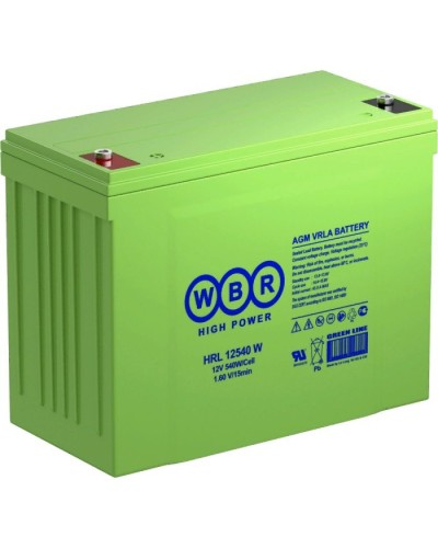 WBR HRL12540W. Аккумулятор герметичный свинцово-кислотный. WBR в Севастополе