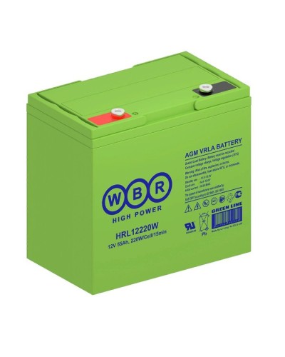 WBR HRL12220W. Аккумулятор герметичный свинцово-кислотный. WBR в Севастополе