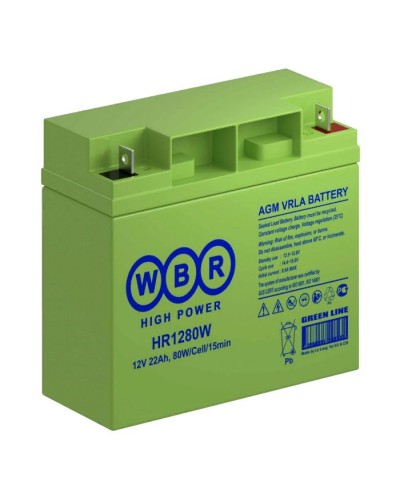 WBR HR1280W. Аккумулятор герметичный свинцово-кислотный. WBR в Севастополе