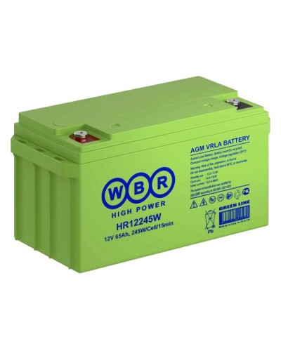 WBR HR12245W. Аккумулятор герметичный свинцово-кислотный. WBR в Севастополе