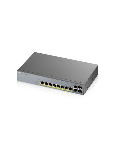 GS1350-12HP-EU0101F. Коммутатор сетевой PoE управляемый L2. ZYXEL в Севастополе