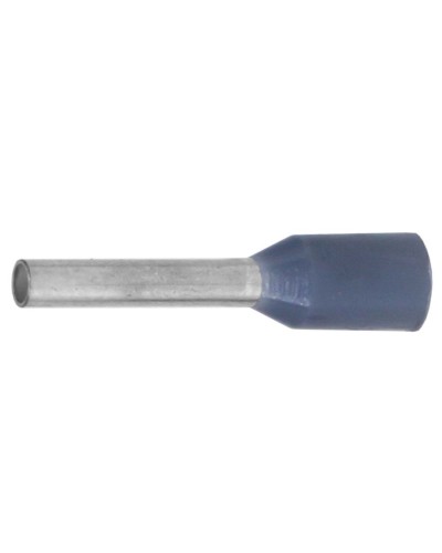 Наконечник-гильза НШВИ 0.75-06, серый (100 шт) (IF0.75-06GR). Наконечник-гильза с изолированным фланцем. ДКС в Севастополе