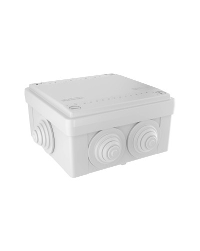 Коробка ответвительная с кабельными вводами IP55, 100х100х50 (53801). Коробка ответвительная. ДКС в Севастополе