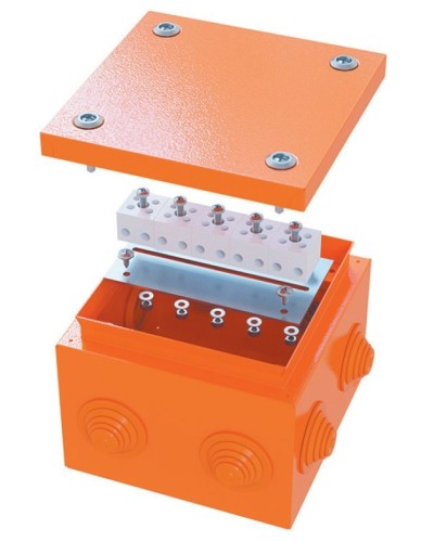 Коробка FS 150х150х80 5P (FSB30506): Коробка ответвительная огнестойкая стальная в Севастополе