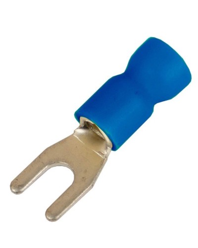 Наконечник вилочный НВИ 1,5-2,5 М3,5 (D3,7мм) (100 шт) (2B135P-EE-PVC). Наконечник вилочный с изолированным фланцем ПВХ. ДКС в Севастополе