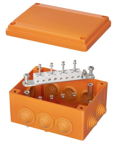 Коробка FS 150х110х70 8P (FSB21804). Коробка ответвительная огнестойкая из термопласта. ДКС в Севастополе