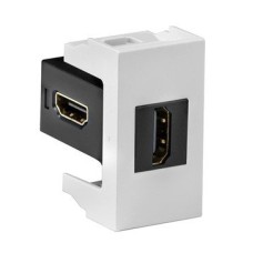 Розетка HDMI Viva 1 модуль белая (41018): Розетка HDMI