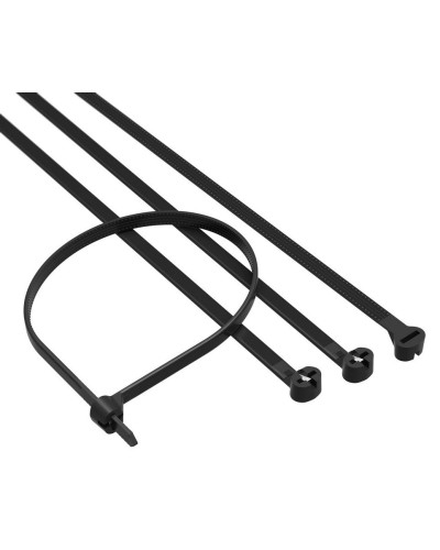 Хомут 3,6x300 P6.6, черный (100шт) (21310SR): Хомут с двойным замком в Севастополе