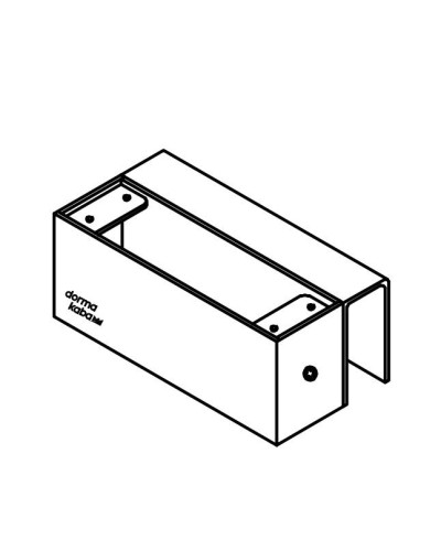 DBA-101 Glass Comfort. Комплект монтажный для цельностеклянной створки, для совместной работы с замком DB100.. dormakaba в Севастополе