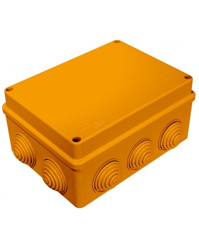 Коробка JBS150 150х110х70, 10 вых., 10P (1,5…4мм²) (43039HF): Коробка монтажная, огнестойкая, без галогена в Севастополе