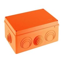 Коробка JBS210 210x150x100, 8 вых., 5P (2,5…16мм²) (43406HF): Коробка монтажная, огнестойкая, без галогена