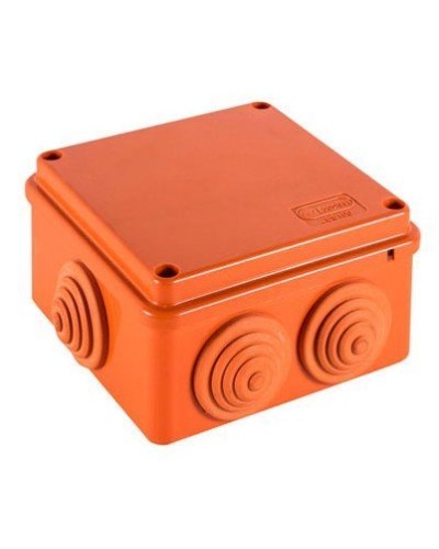 Коробка JBS100 100х100х55, 6 вых., 8P, (0,15-2,5мм²) (43407HF): Коробка монтажная, огнестойкая, без галогена в Севастополе
