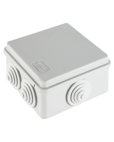 Коробка JBS101 100х100х55, 6 вых., IP55, серая (44037). Коробка монтажная. Экопласт в Севастополе