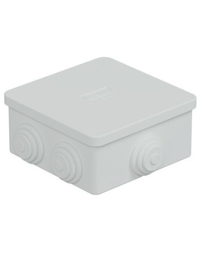 Коробка JBS080 85х85х40, 6 вых, IP44, белая (44006W-1). Коробка монтажная. Экопласт в Севастополе
